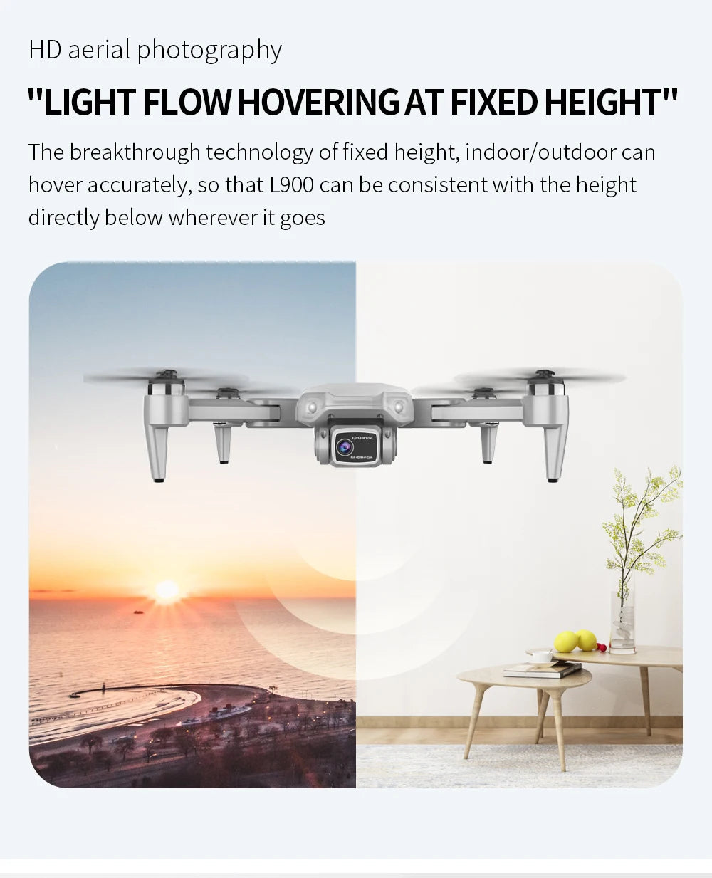 Drone L900 Pro 4K Professional 5G GPS HD Dual Camera Photography Brushless Foldable Quadcopter RC Distance 1.2KM Drones Toys