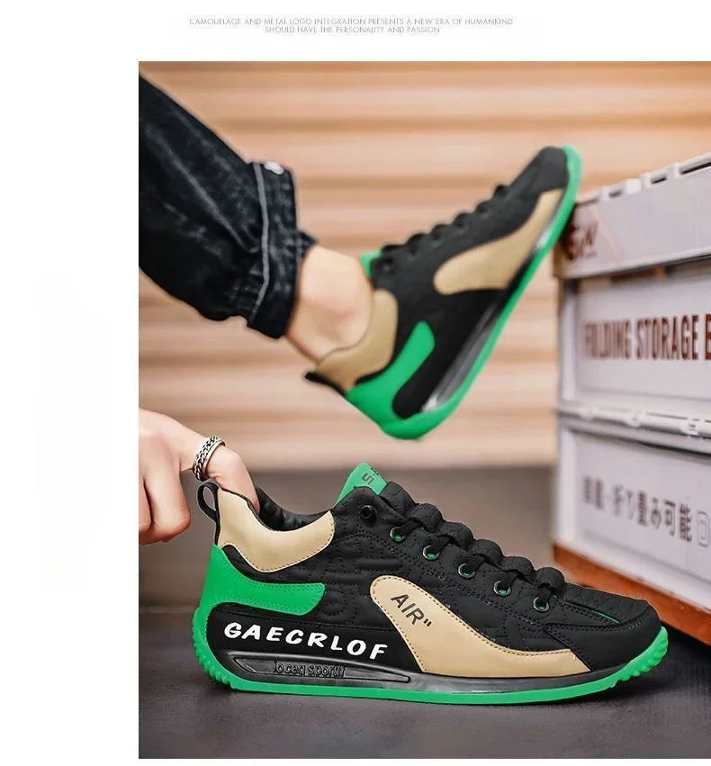 Men Running Shoes Outdoor Sport  Sneakers Man Vulcanized Shoes Flat Casual Sneakers for Men Shoes 2025 New Brand Footwear