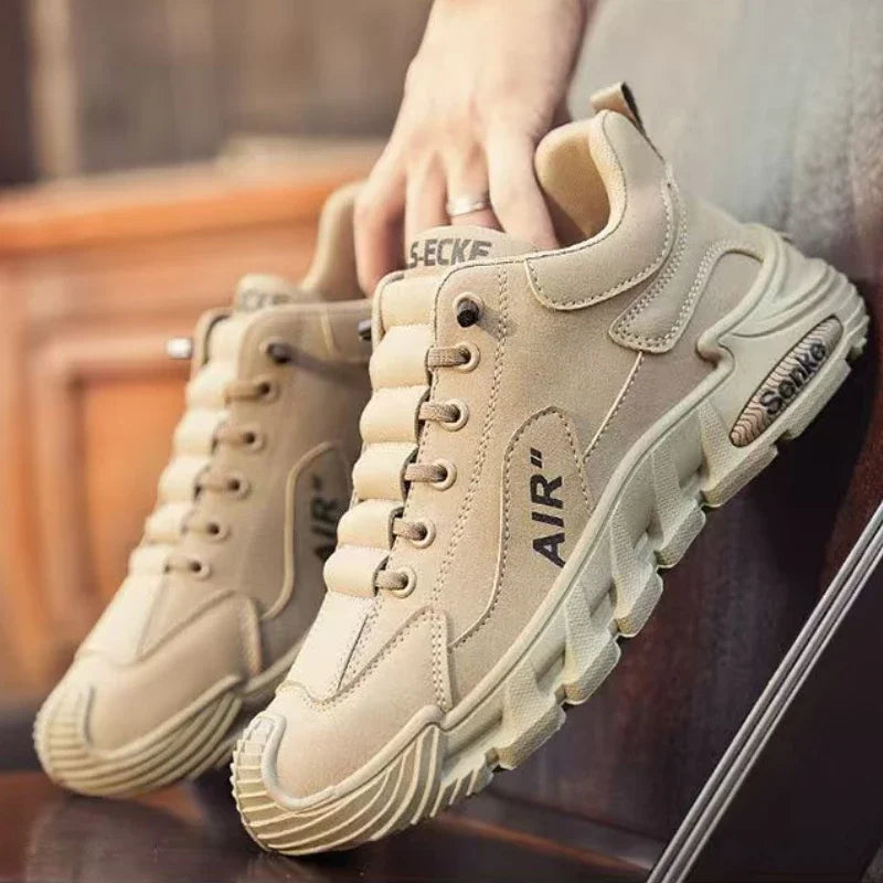 Men's Fashion Walking Shoes 2025 Spring New Outdoor Men's Sports Shoes Breathable Casual Shoes Comfortable and Lightweight