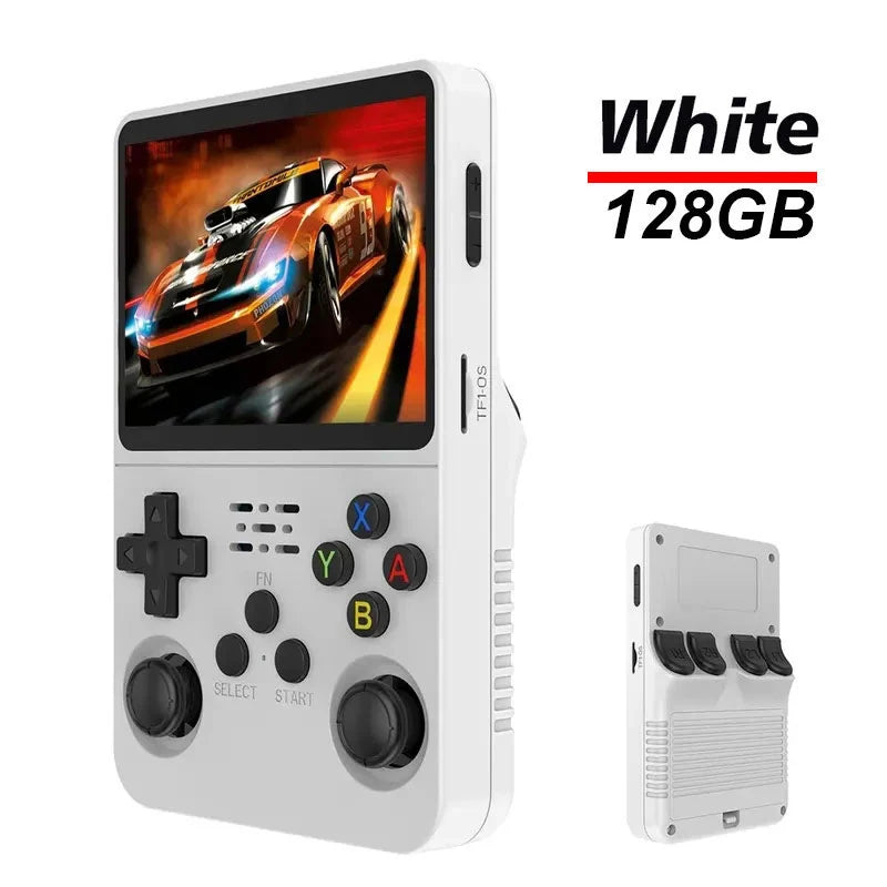 R36S Retro Handheld Video Game Console ARKOS System 3.5 Inch IPS Screen Classic Portable Pocket Video Player 128G Games Boy Gift