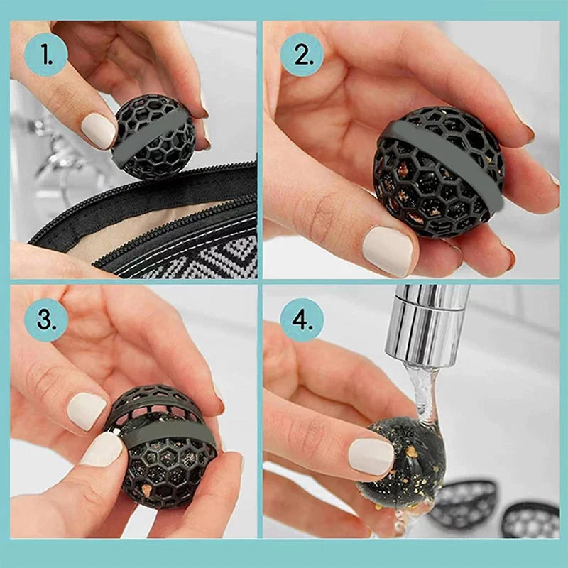 Backpacks Purse Cleaning Ball Cleaning Removing Dirt Dust Debris Hair Washable Reusable Clean Balls Bags Cleaning Accessory