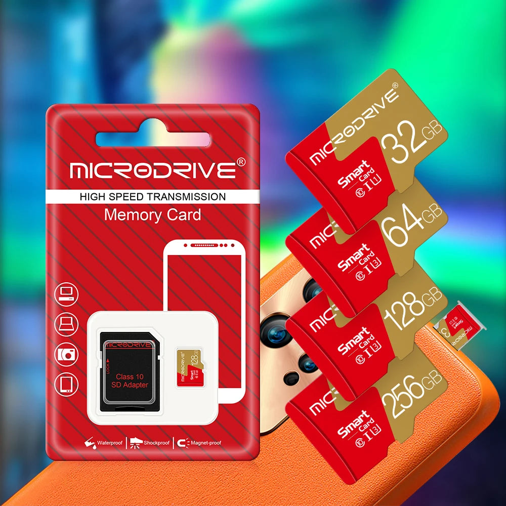 Class 10 memory card 4GB 8GB 16GB 32GB mini sd card 64GB 128G cartao de memoria mini TF Card For smartphone with gift