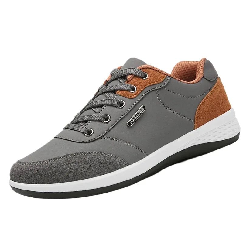 Men Shoes Spring Autumn Waterproof Walking Sneakers Leisure Male Leather Sports Shoes Non-Slip Footwear Tennis for Men Hombre