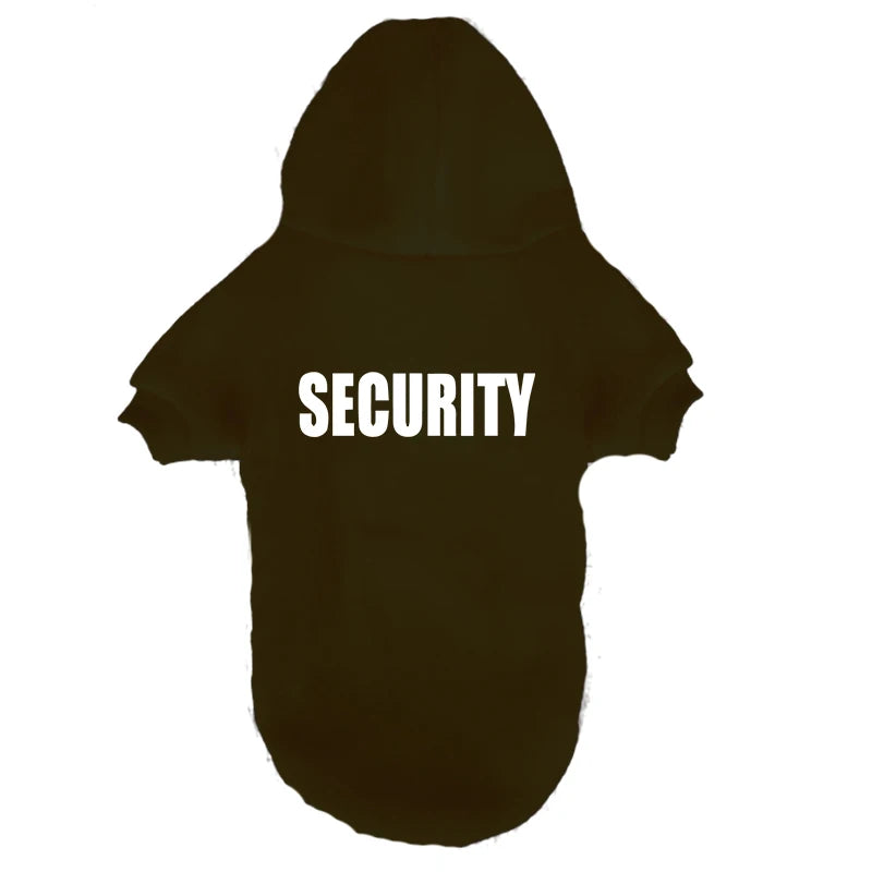 Dog clothes Pet clothes Popular fashion Hoodie Large, medium and small pet clothes Casual warm dog clothes security