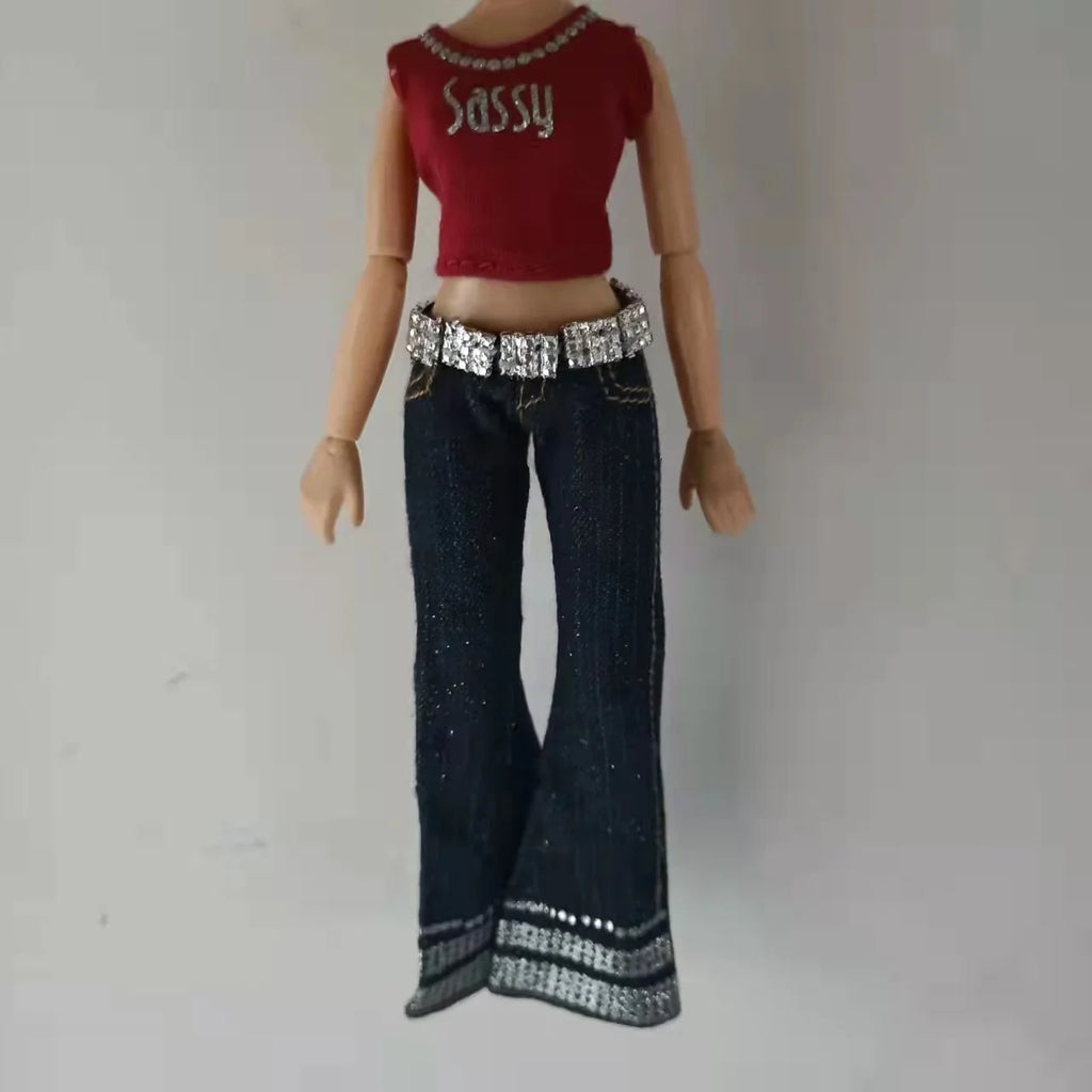 Dressed Suit Clothes for  Doll Official Clothes Fashion and Cool Doll Clothes Rare Clothes Gift for Girl