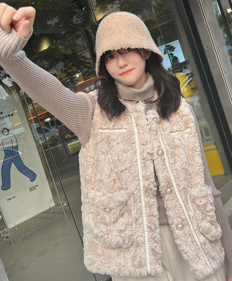 Clothes Fashion 2024 Women's Vests Solid Color Working Lightweight Warm Coats on Sale Lady Padded Cotton Giletes Casual Autumn