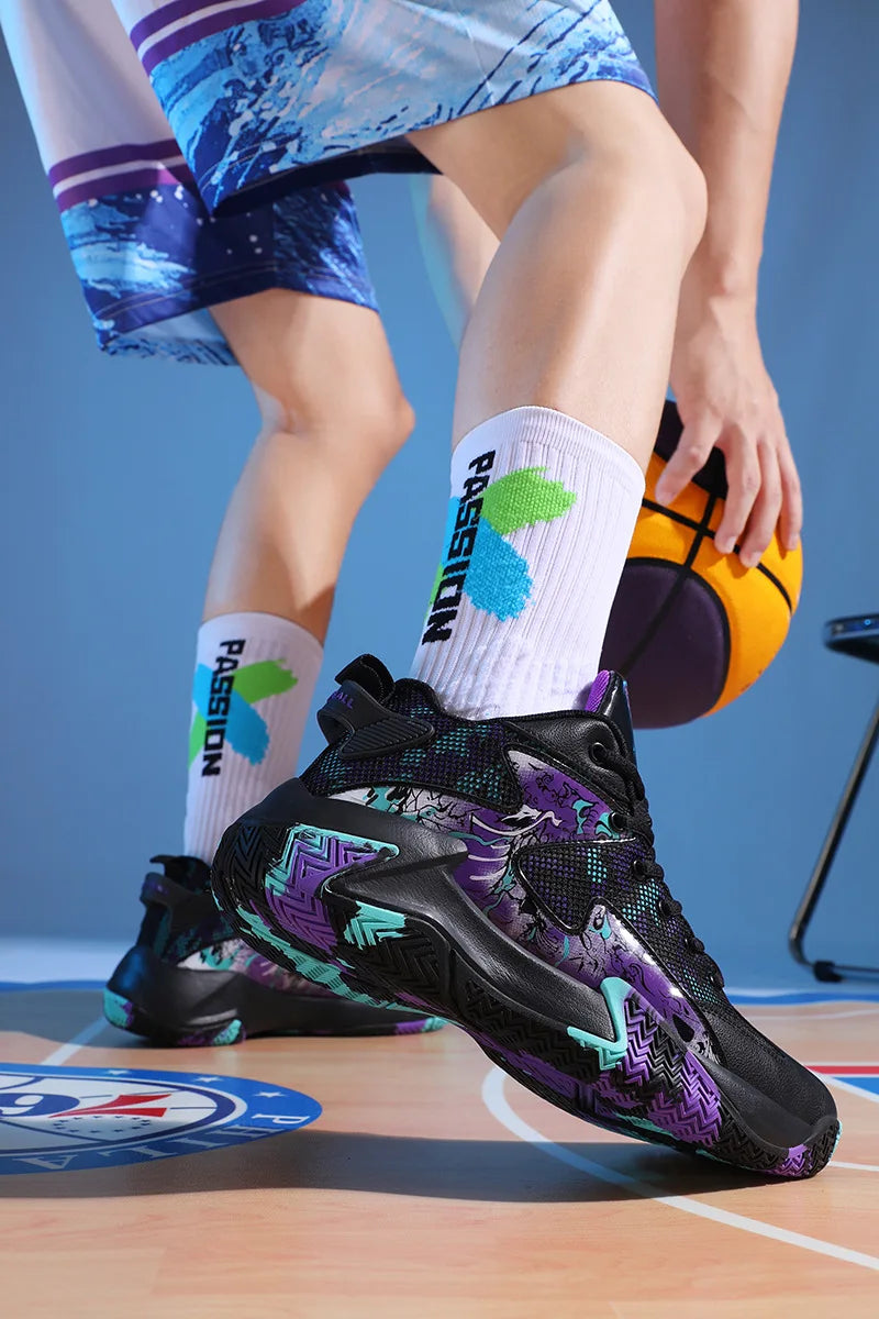 New Men Fashion Sports Shoes Basketball  Anti slip Breath Shoes Training comfort Athletic Sneakers Outdoor Walking Shoes Zapatos