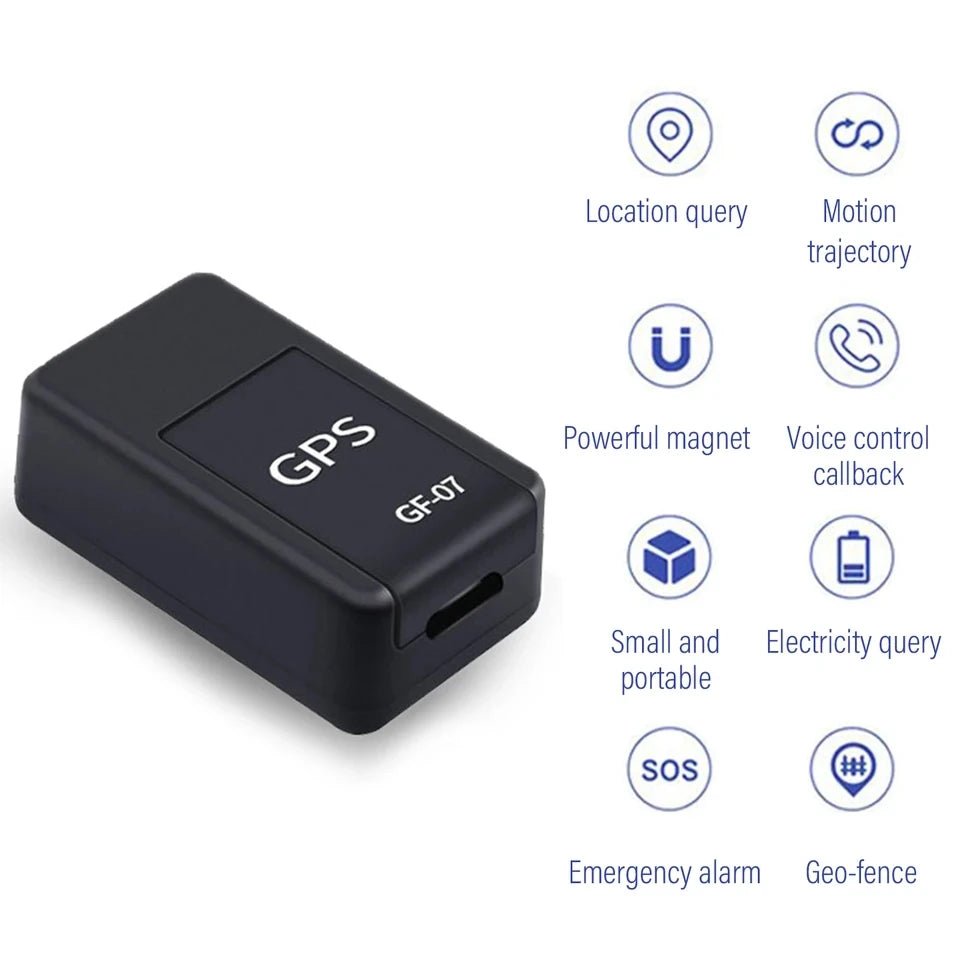 Micro Magnetic GPS Tracker, Vehicle Motorcycle Real-time Anti-theft Tracking Monitor, Personal Anti Loss Positioning Mini GPS