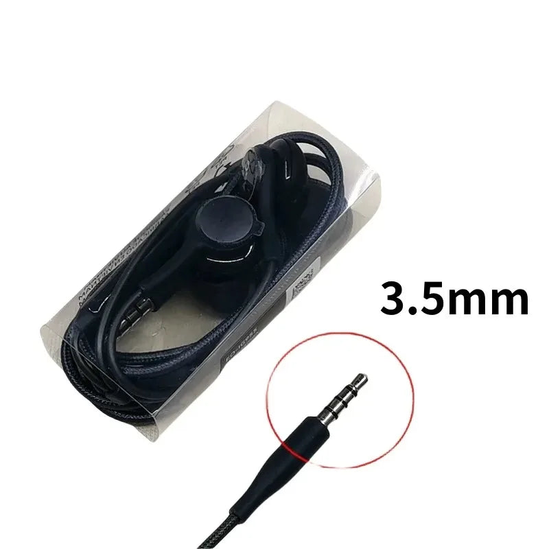 Original Earphones Headset In-ear 3.5mm/ Type c with Mic Wired headphones For Galaxy M21 M20 S21 S20 S10 9 8 plus note 9 10