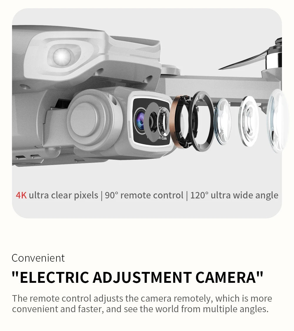 Drone L900 Pro 4K Professional 5G GPS HD Dual Camera Photography Brushless Foldable Quadcopter RC Distance 1.2KM Drones Toys