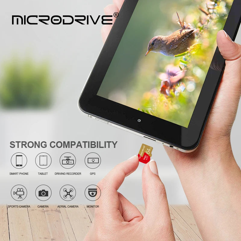 Class 10 memory card 4GB 8GB 16GB 32GB mini sd card 64GB 128G cartao de memoria mini TF Card For smartphone with gift