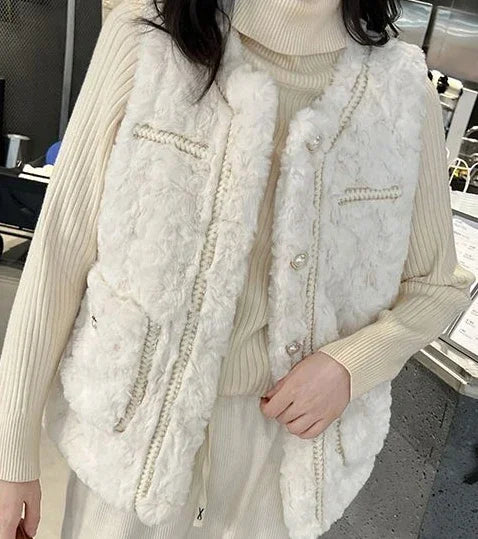 Clothes Fashion 2024 Women's Vests Solid Color Working Lightweight Warm Coats on Sale Lady Padded Cotton Giletes Casual Autumn
