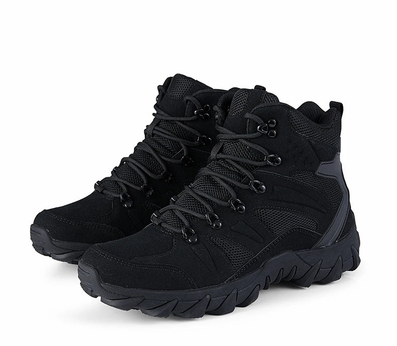 High Men´s Hiking Boots for Men Sneakers Deals Casual Male Shoes Sports and Leisure Outdoor Wear-resistant Non-slip Ankle Fabric