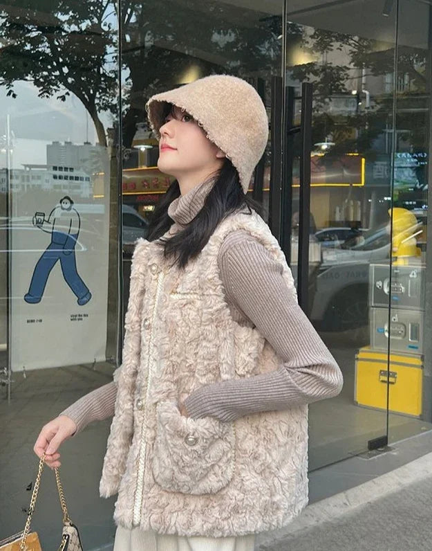 Clothes Fashion 2024 Women's Vests Solid Color Working Lightweight Warm Coats on Sale Lady Padded Cotton Giletes Casual Autumn