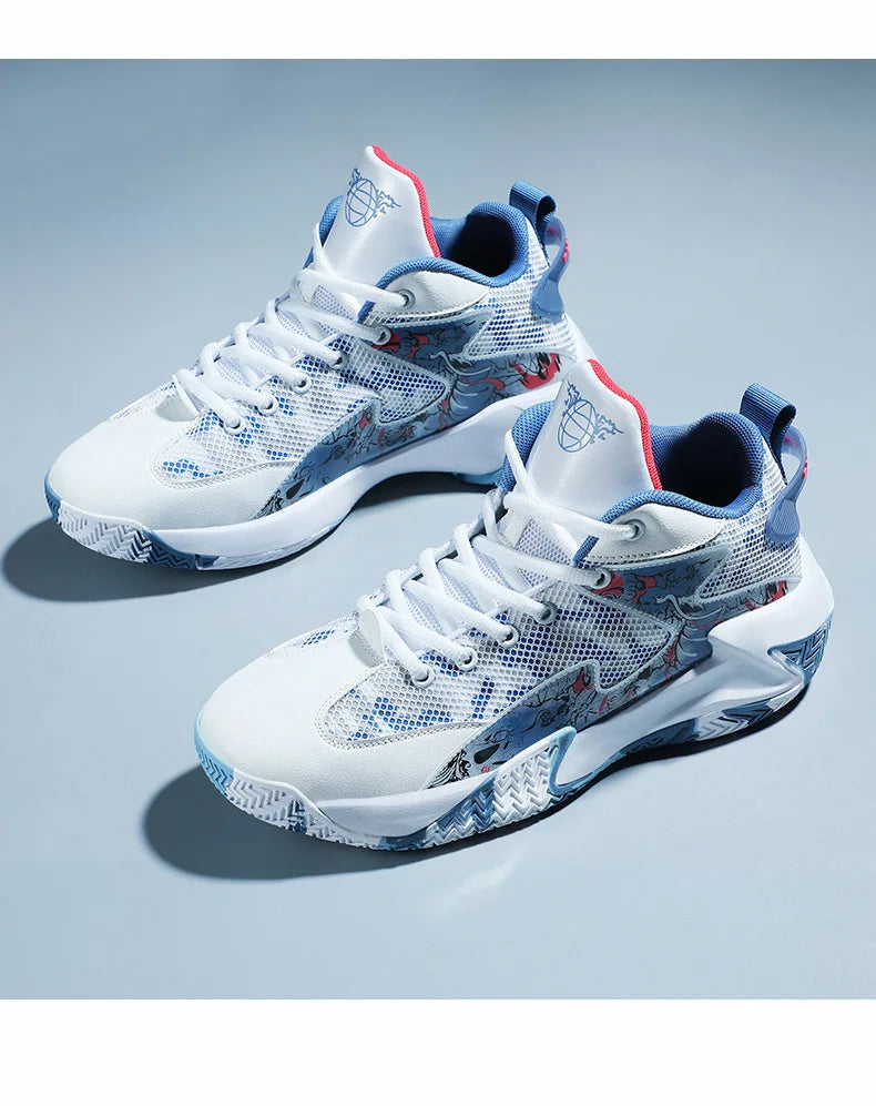 New Men Fashion Sports Shoes Basketball  Anti slip Breath Shoes Training comfort Athletic Sneakers Outdoor Walking Shoes Zapatos