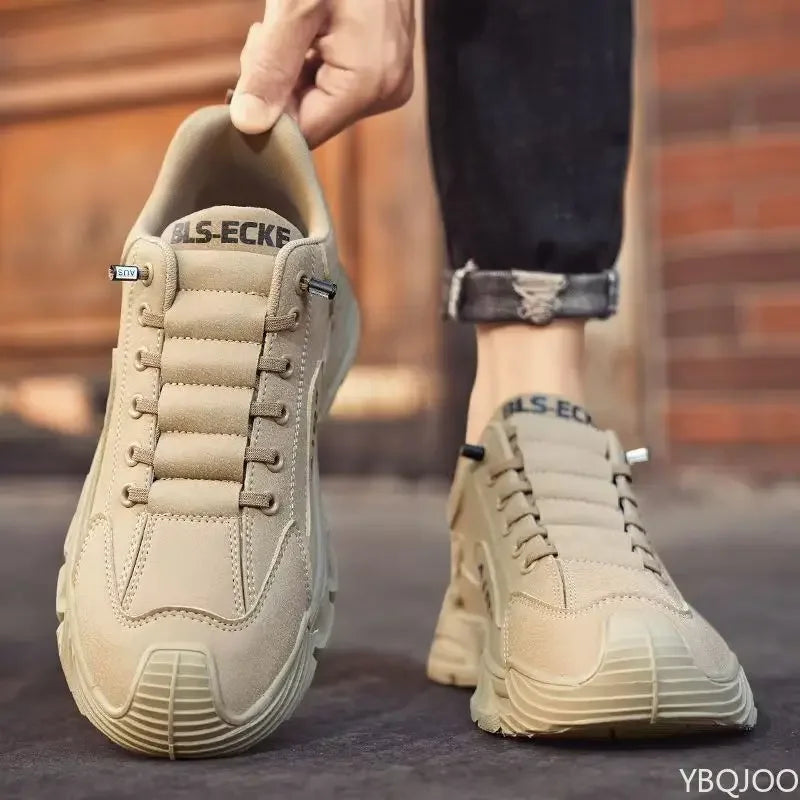 Men's Fashion Walking Shoes 2025 Spring New Outdoor Men's Sports Shoes Breathable Casual Shoes Comfortable and Lightweight