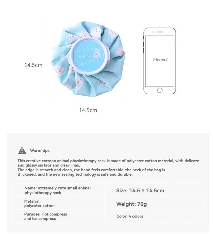 Water Filling Cloth Ice Pack Cartoon Cute Cooling Ice Pack Cold And Hot Physiotherapy Exercise Physical Cooling Cloth Ice Pack