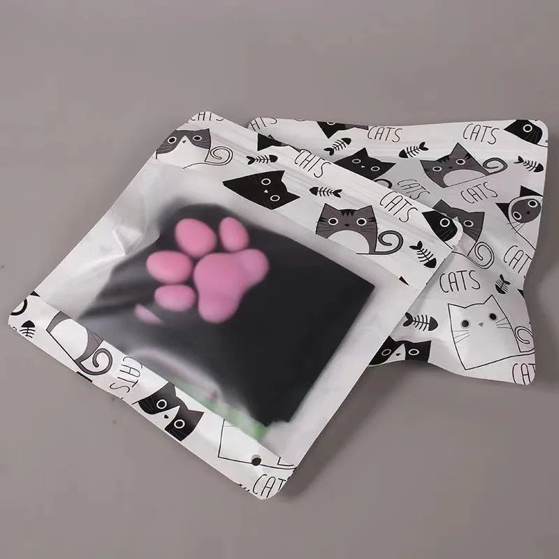 Cat Paw Pad Sock Pink Cute Lolita Thigh High Socks For Adult Children Women Cosplay 3D Kitten Claw Stockings