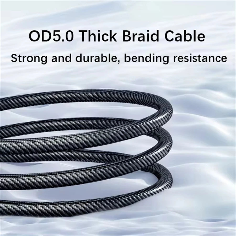 NNBILI 120W Type C to Type C Cable Phone Super Fast Charging Cable With LED Display USB To Type-C Data Cord For huawei oppo vivo