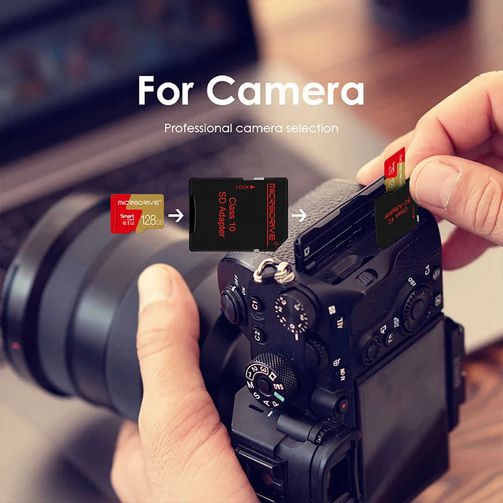 Class 10 memory card 4GB 8GB 16GB 32GB mini sd card 64GB 128G cartao de memoria mini TF Card For smartphone with gift