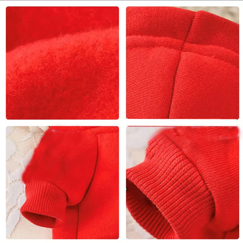 Dog clothes Pet clothes Popular fashion Hoodie Large, medium and small pet clothes Casual warm dog clothes security