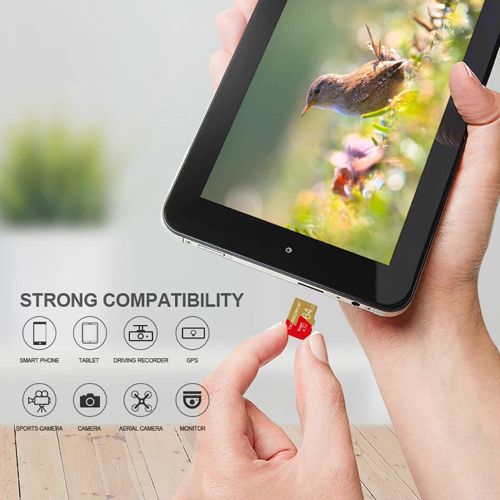 Class 10 memory card 4GB 8GB 16GB 32GB mini sd card 64GB 128G cartao de memoria mini TF Card For smartphone with gift