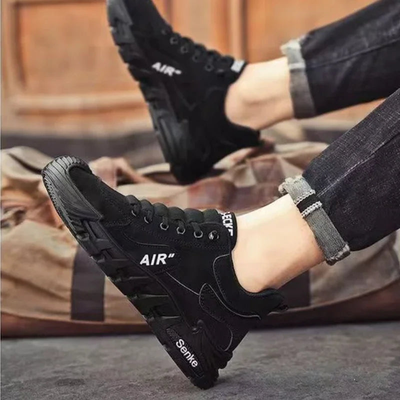 Men's Fashion Walking Shoes 2025 Spring New Outdoor Men's Sports Shoes Breathable Casual Shoes Comfortable and Lightweight